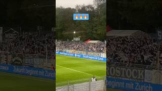 Hansa Rostock auswärts in Köln #Fans #Support #Gästeblock ￼￼