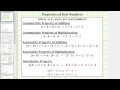 Properties of Operations in Mathematics