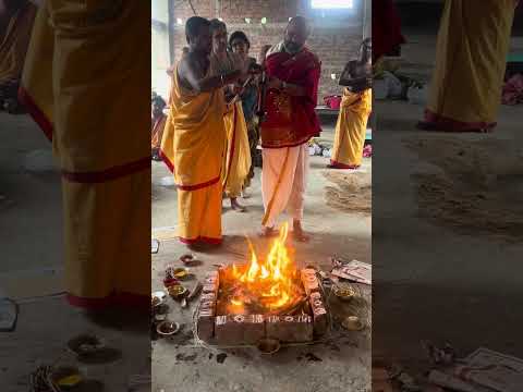 Vasordhara homam at baidhyanath jargand