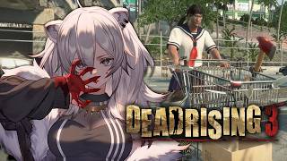 【デッドライジング3】#04 ゾンビ無双みたび！巨大都市から72時間以内に脱出せよ⚠️ネタバレ注意－Dead Rising 3【獅白ぼたん/