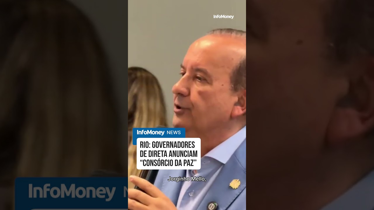 Governadores de direta anunciam Consórcio da Paz contra crime organizado  TV Online Governadores de direta anunciam Consórcio da Paz contra crime organizado