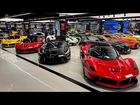 F1RST MOTORS DUBAI - Walking Around INSANE Supercar Dealership!