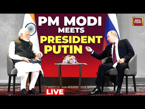 PM Modi Live: PM Modi Meets President Putin In Moscow, Russia  | India Today LIVE