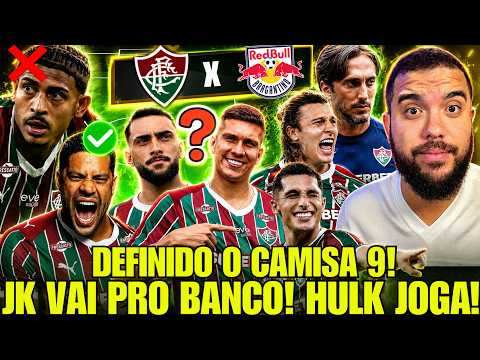 Fluminense Define Escalação com Hulk como Titular e Enfrenta Desfalques Contra Red Bull Bragantino