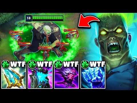 BRAND BUT I'M AN UNKILLABLE RAID BOSS WITH ALL TANK ITEMS! (THIS IS ACTUALLY OP)