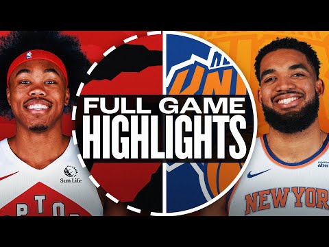 RAPTORS at KNICKS | FULL GAME HIGHLIGHTS | January 8, 2025