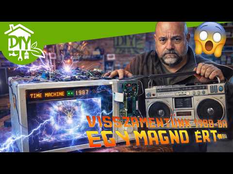 Visszamentünk 1980-ba egy magnóért | Green Cottage DIY