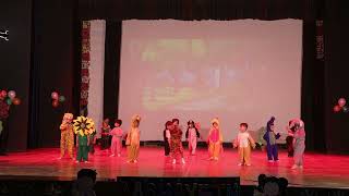Annual event# 2024-2025# Rangoli preschool #himmatnagar #TC class# jungle jungle bat chali he