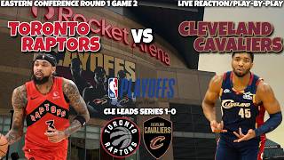 Toronto Raptors vs Cleveland Cavaliers LIVE REACTION/Play-By-Play