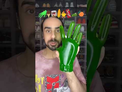 Food ASMR Eating a Hand gummy and other snacks!😳