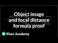 Understanding Convex Lenses and Algebraic Relationships