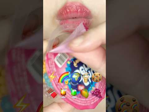 ASMR RAINBOW JELLY 무지개 너드 젤리 (eating sounds)