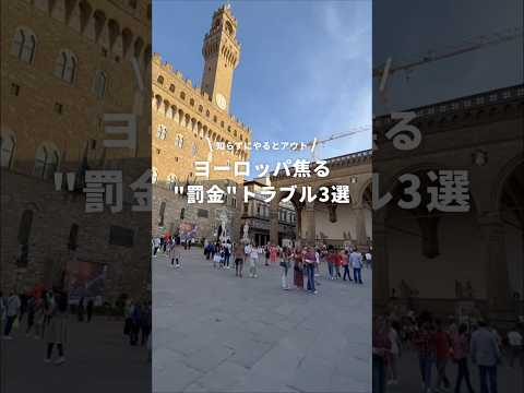 知らずにやると罰金？ #newt #旅行 #海外旅行
