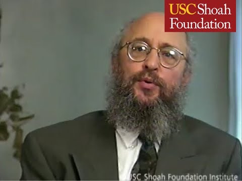 A Prayer of Thanksgiving | Holocaust Survivor Cantor Chaim Goldberger | USC Shoah Foundation