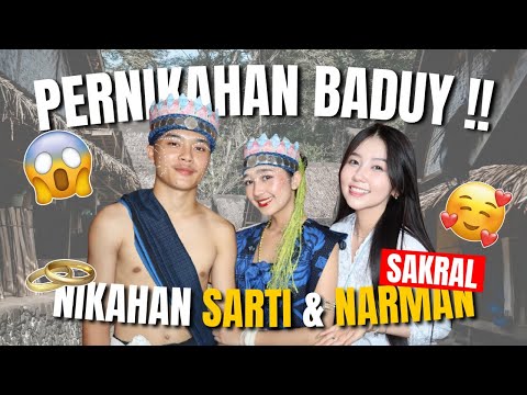 PERNIKAHAN SAKRAL SARTI DAN NARMAN DI BADUY !!!