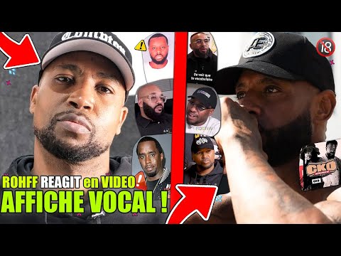 ROHFF REPOND CLASH BOOBA en VOCAL pour REACTION FITNA, DINOS TRACKLIST ALBUM KINTSUGI, MAES (EXCLU)