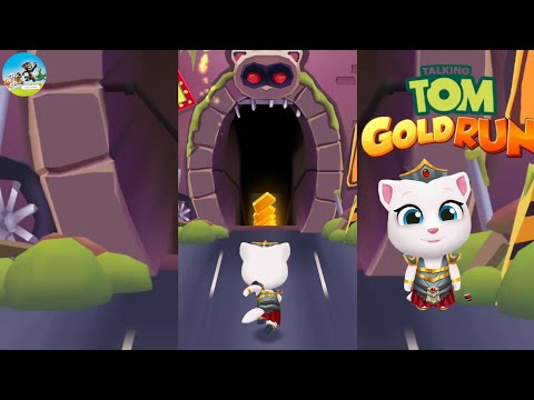 Talking Angela Gold Run Funny !! बात कर रही एंजेला गोल्ड रन मजेदार