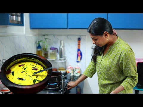 പൈനാപ്പിൾ പുളിശ്ശേരി | Kerala Pineapple Pullissery | Sadhya Special