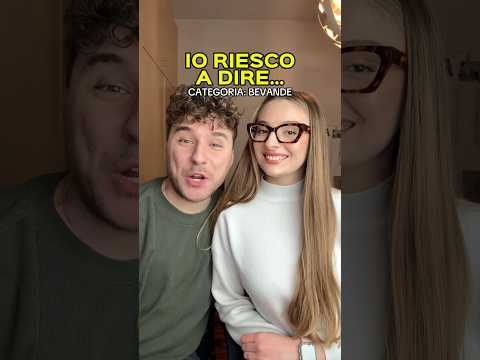 QUANTE BEVANDE RIESCI A DIRE? #challenge 🧃