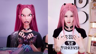 케데헌 헌트릭스 미라 코스프레 실사판 떴다