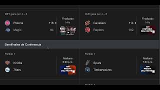 NBA 2026 Playoffs: Day 16