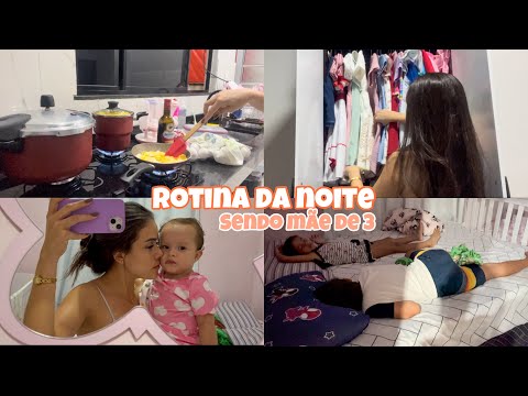 MINHA NOITE COM TRÊS CRIANÇAS
