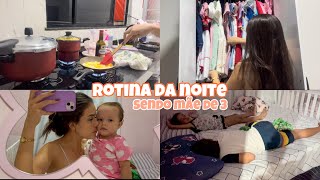 MINHA NOITE COM TRÊS CRIANÇAS