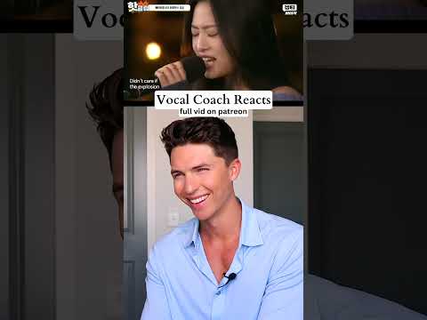 Vocal Coach Reacts: BABYMONSTER's Ahyeon singing with NO autotune #kpop #vocalcoach #reaction