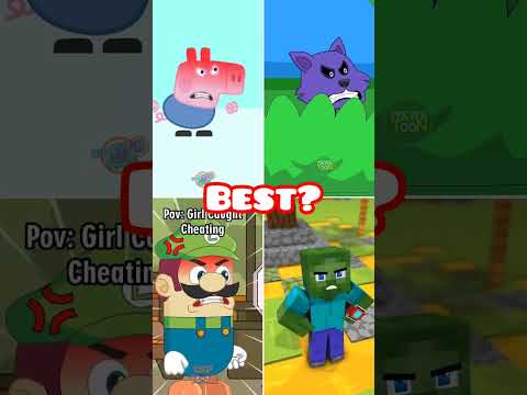 Warden vs Zombie x Herobrine BATTLE Ends in SHOCKING Upset! | Transform #monsterschool #minecraft