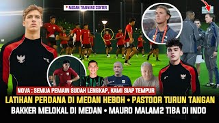 🔴 LATIHAN PERDANA DI MEDAN SERU! Pemain Keturunan Aussie Beri Kejutan di TC U17~Mauro Tiba~Pastoor