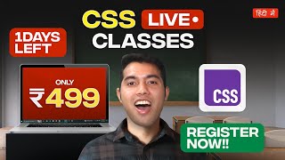 CSS Masterclass LIVE 🚀 Learn with Thapa Technical | Basics to Advanced in 2 Weeks