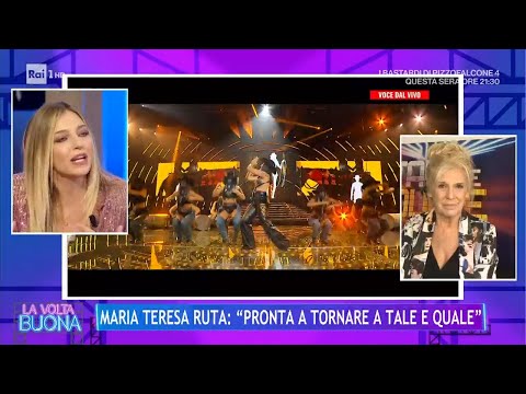 Guenda Goria "Tale e Quale" a Elettra Lamborghini - La Volta Buona 23/10/2023