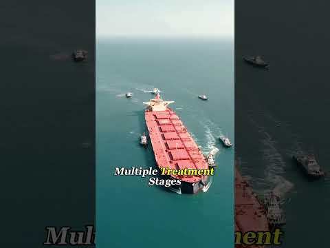 The pollution behind cruises#CruiseShip #Ocean #Ship #Knowledge