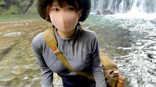 半泣きびしょ濡れの釣り🎣【フライフィッシング】