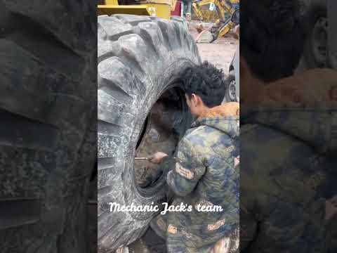 Wheel Loader Tire Replacement 2