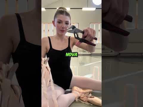 Por que essa bailarina destrói as sapatilhas? 🩰✨