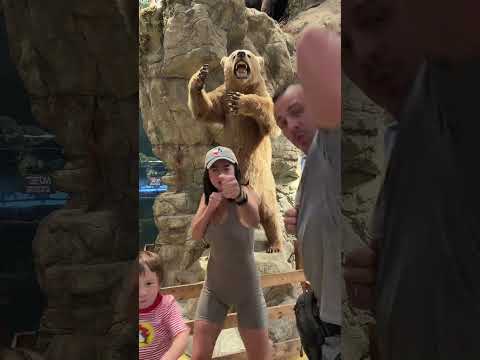 I would fight a bear for my family 🐻👊🤠 Rain #basspro #bassproshops #bassproshop #texas #jakobkasimir