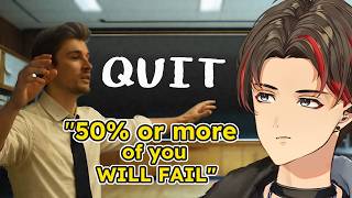 Ludwig's class is actually PEAK?? | Streamer University VTuber Reactio