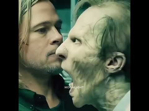 He just walked past...😳😳😳😳 #bradpitt #zombie #worldwarz #worldwarz2 #viral #edit #movie #moonlight