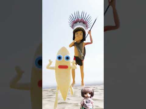 Funny dubbing: Pisangnya malah Lari ‼️#funny #dubbing #shortvideo #comedy