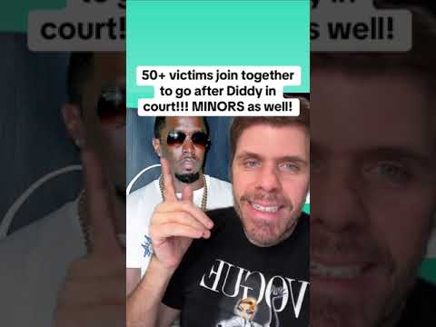 50+ Victims Join Together To Go After Diddy In Court!!! MINORS As Well!