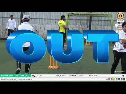 ELIMINATOR 1 || Thane Tigers VS Master Blasters Colaba Andheri ||