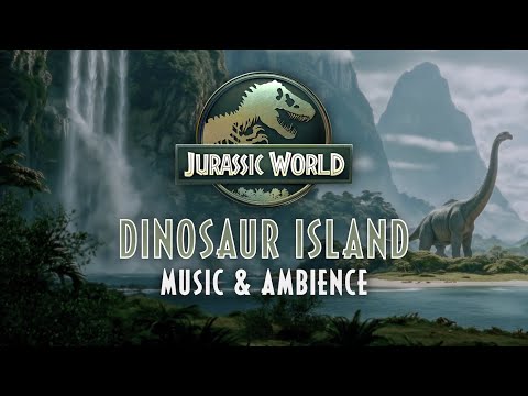 Jurassic World | 🌤️ Peaceful Music & Ambience, No Mid-roll Ads - Jurassic Park Soundtrack
