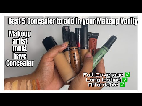 Best & Affordable Concealer to Put in your Makeup vanity✅ ￼Starting at 180/-😳