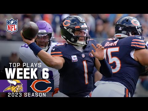 Chicago Bears Top Plays vs. Minnesota Vikings | 2023 Regular Season Week 6 video clip