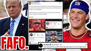 Dov Kleiman Post BACKFIRES after NFL Fans PRAISE Cam Skattebo's Support for Trump!
