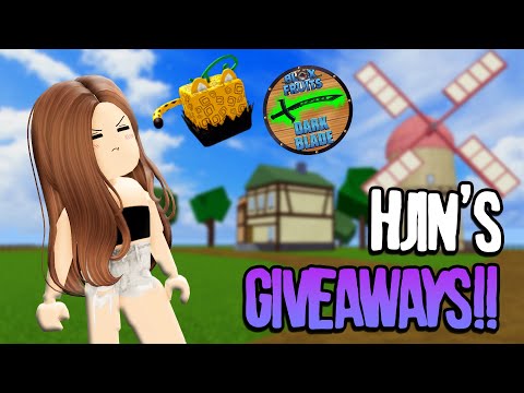 Blox Fruits Devil Fruit & Gamepass GIVEAWAYS! (Roblox)