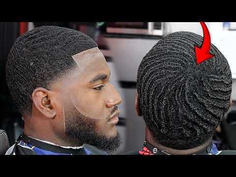 😳 $1000 DOLLAR HAIRCUT / FULL LEGNTH WAVER HAIRCUT/ FADED BEARD/ HAIRCUT TUTORIAL