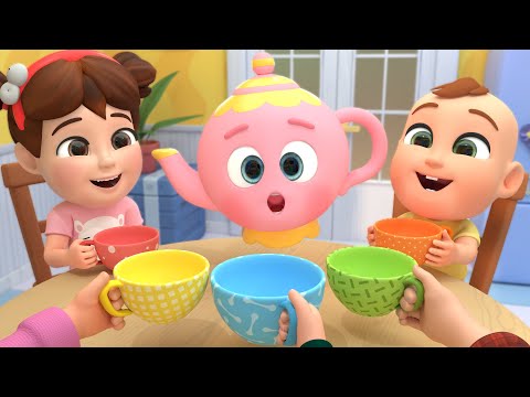 Teapot Song🍵 | I'm a Little Teapot and MORE Educational Nursery Rhymes & Kids Songs