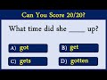 English Grammar Challenge Overview